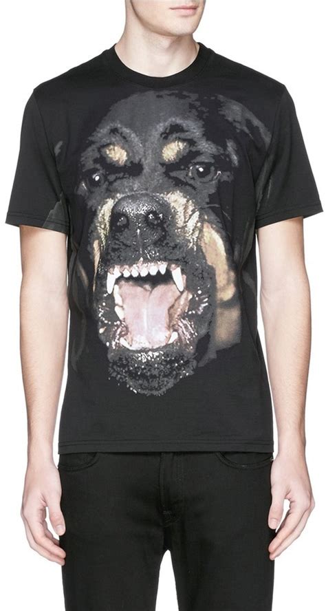 rottweiler givenchy shirt sale|Givenchy crew neck rottweiler.